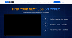 Desktop Screenshot of ccdex.com